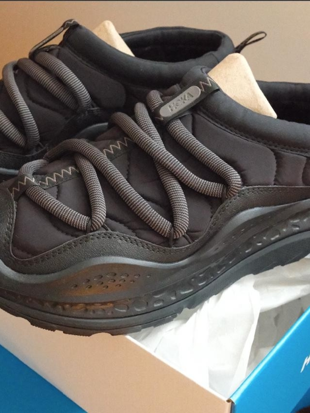 HOKA Ora Primo slip-on sneakers in black